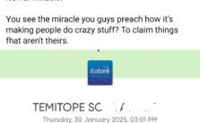 Businesswoman Reveals Shocking Response After Accidentally Sending Money to the Wrong Account: 'Miracle Preaching is Driving People to Crazy Behavior'
