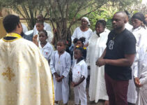 Inaugural Liturgy and Baptism Ceremony at New Congolese Parish