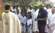 Inaugural Liturgy and Baptism Ceremony at New Congolese Parish