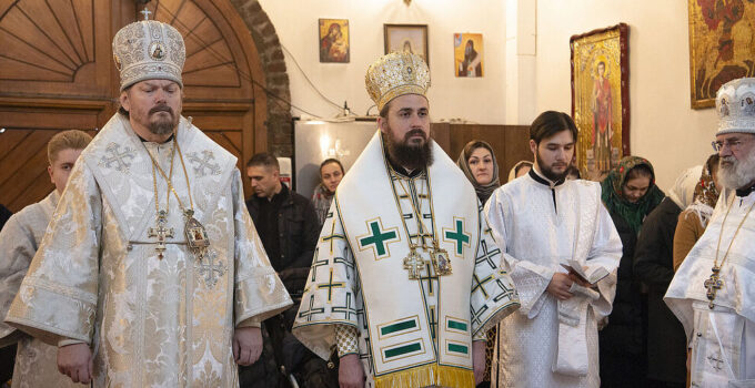 Russian and Serbian Bishops Co-celebrate in Western Europe