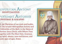 Metropolitan Anthony of UOC-USA Readmitted to Hospital