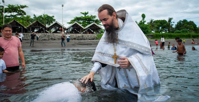 Global Mass Baptisms Celebrating the Feast of Theophany