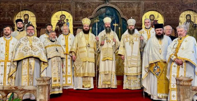 Serbian and Russian Episcopal Joint Liturgy in London