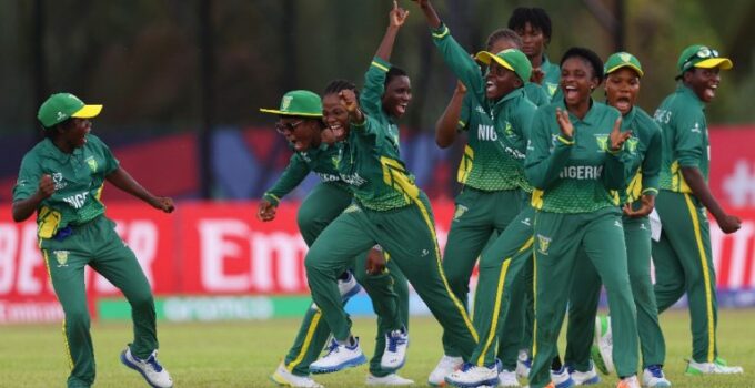 Nigeria's Junior Yellow Greens Achieve Historic Victory Against New Zealand in ICC T20 World Cup