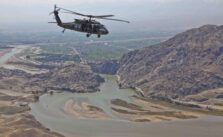 All on board perish in mid-air collision between American Airlines plane and Black Hawk helicopter.