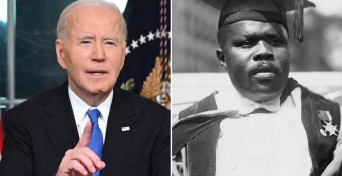 Joe Biden Grants Pardons to Civil Rights Leader Marcus Garvey and Four Others on Final Day in Office