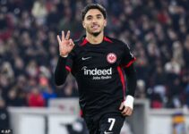 Manchester City finalizes transfer for Egyptian forward Omar Marmoush from Eintracht Frankfurt