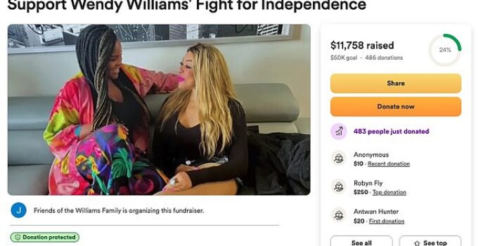 Wendy Williams' Family Launches GoFundMe to Raise $50K for Her Release from 'Isolation' in Guardianship She Describes as a 'Prison'