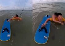 Video: Olympic Kitesurfer Bruno Lobo Rescues 15-year-old Girl From Drowning in Ocean