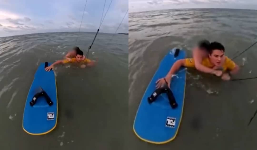 Olympic Kitesurfer Bruno Lobo Rescues 15-year-old Girl From Drowning in Ocean