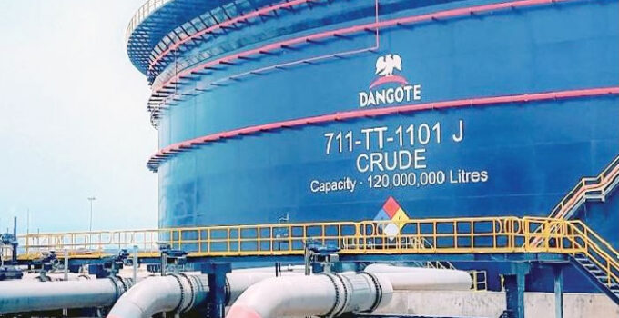 Dangote Refinery Lowers Diesel Price by N55 per Litre