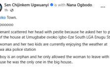 Tenant Injures Landlord with Pestle in Enugu Following Eviction Request