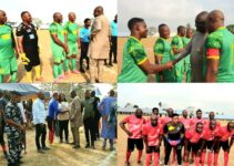 Senator Williams Graces Friendly Match Between Yakurr Old Stars and Abi All Stars