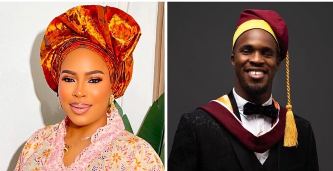 Actress Fathia Williams’ Son Khalid Graduates With First Class From UNILAG