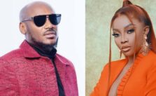 Toke Makinwa Criticizes 2Face for Publicly Announcing Divorce from His Wife
