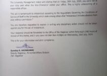 Leaked Audio Reveals Federal University Oye-Ekiti Vice Chancellor Fasina’s Regret Over Sexual Harassment Scandal Involving Married Staff Member