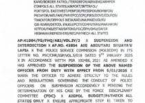 EXCLUSIVE: Nigerian Police AIG Lafia Abdulyari Suspended for Tampering with Retirement Records to Extend Tenure, Seeks Favorable Resolution