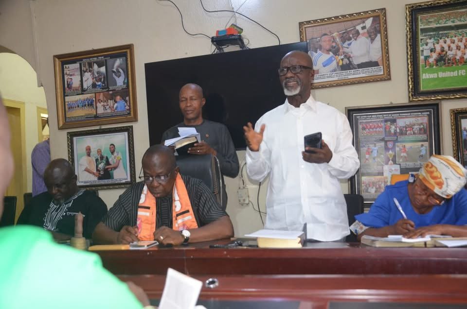 IMG 0046 Okpo Calls For "A New Beginning" At Akwa United FC Fasting, Prayer Session