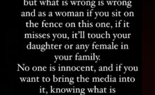 Toke Makinwa Calls Out 2Face Over Divorce Post: 'You Should Be Ashamed for Bringing This Here – We Will Fight for Her'