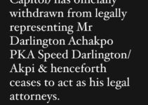 I Have Officially Ended My Representation of Akpi – Lawyer Stan Alieke Cuts Ties with Speed Darlington