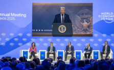 Trump Urges Global Business Leaders: Produce Your Goods in the U.S. or Face Tariffs