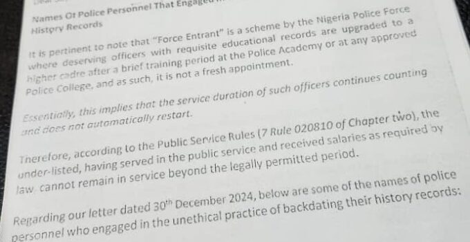 BREAKING: Nigerian Inspector-General Initiates Investigation into INTERPOL Chief AIG Owohunwa, AIGs Abdul Yari and Benneth Igwe, and Two CPs Over Allegations of Record Backdating