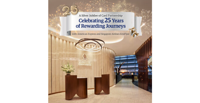 American Express and Singapore Airlines KrisFlyer Celebrate 25 Years of Partnership with Special Limited-Time Rewards for Card Members