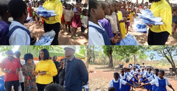 Wife of CRSHA Member Provides Support to 300 Primary School Pupils in Ukelle