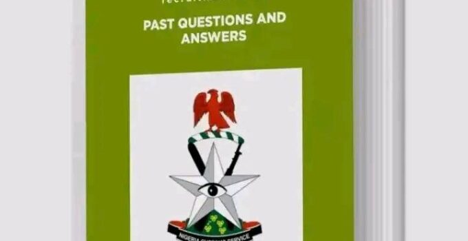 Nigeria Customs Service Recruitment Examination Past Questions And Answers