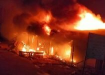 Cross River: Fire Guts Ogoja Central Market