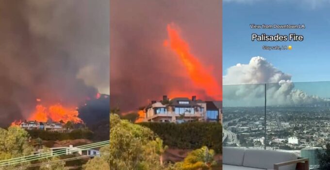 Southern California’s Palisades Fire Worsens