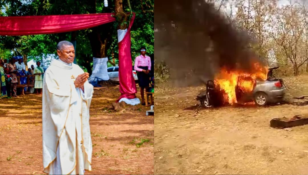 Catholic Priest Escapes Death After Car Explosion in Cross River