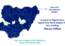 34 States Project N25.49 Trillion Budget for 2025