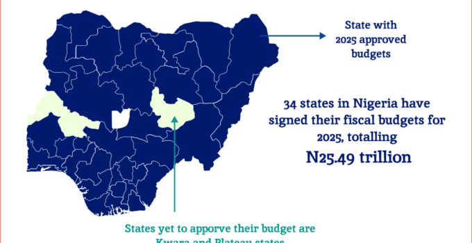 RipplesMetrics: 34 Nigerian States Project N25.49 Trillion Budget for 2025