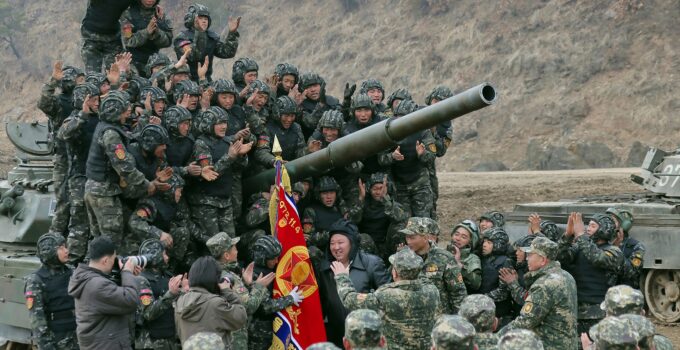 North Korean Troops Pulled Back from Kursk Front Line