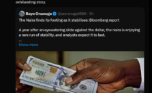 Bayo Onanuga Responds to Report of Naira's Strength Against Dollar: Peter Obi Should Share the Good News