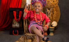 "Despite the many challenges that have affected our once close-knit family, remember that you are deeply loved," Comedian AY Makun shares as he celebrates his daughter's 3rd birthday (photos)