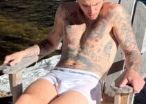 Justin Bieber Flaunts Underwear in Frigid Weather for a Thirst Trap Photo
