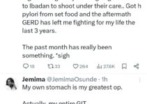 Actress Jemimah Osunde Reveals Three-Year Health Struggles from Eating Contaminated Food on Set