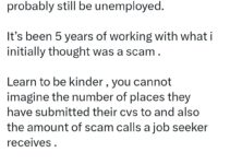 Woman Encourages Recruiters to Exercise Patience with Job Seekers Who Fear Scams, Sharing Her Personal Experience