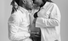 Super Eagles Player Moses Simon and His Wife Welcome Their First Son