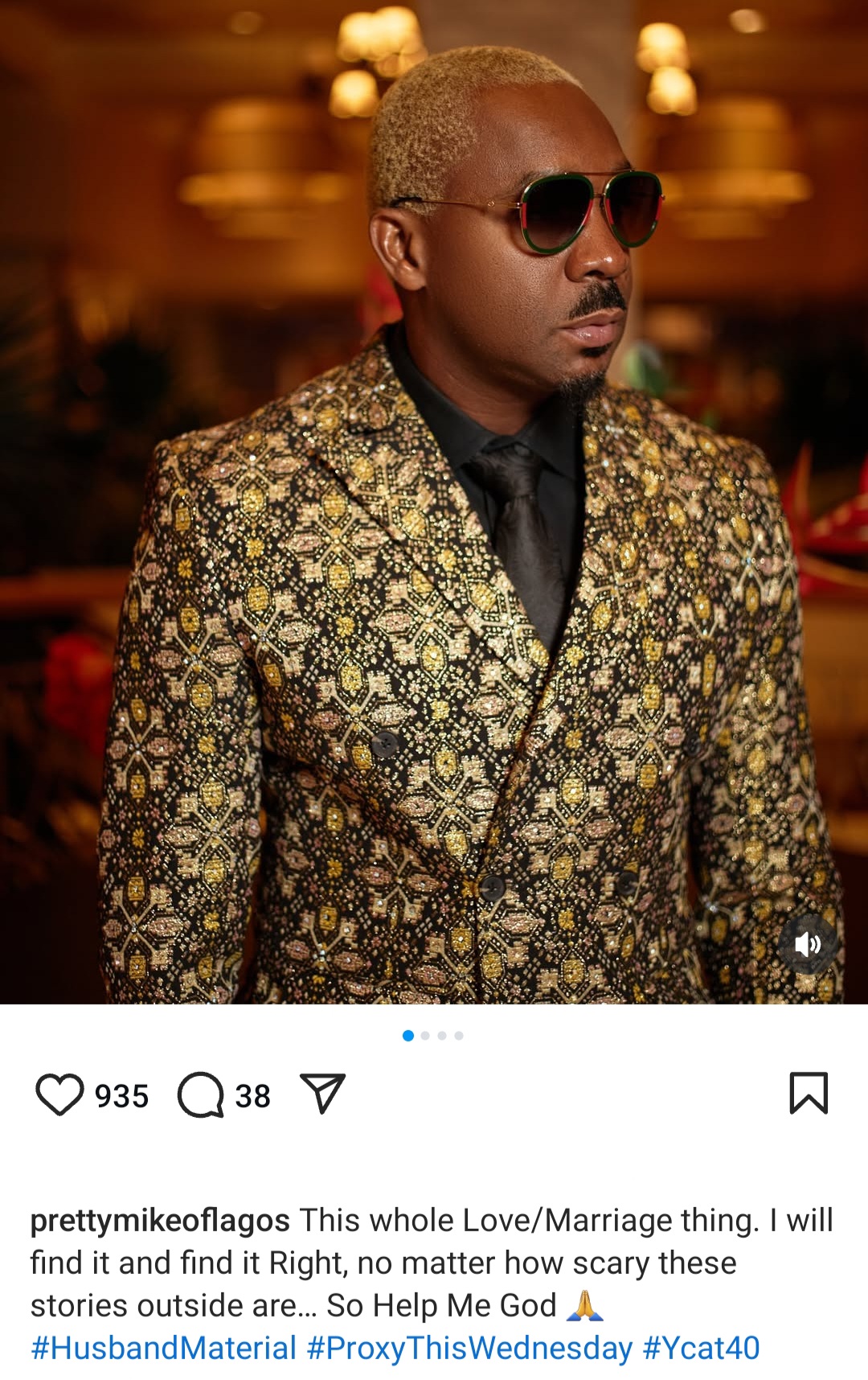 Pretty Mike Seeks Divine Guidance for Love and Marriage