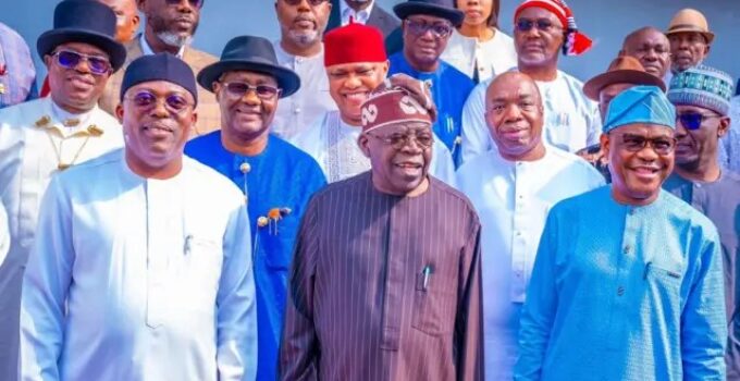 Tinubu Holds Meeting with Wike, Fubara, and Ogoni Leaders at Aso Rock