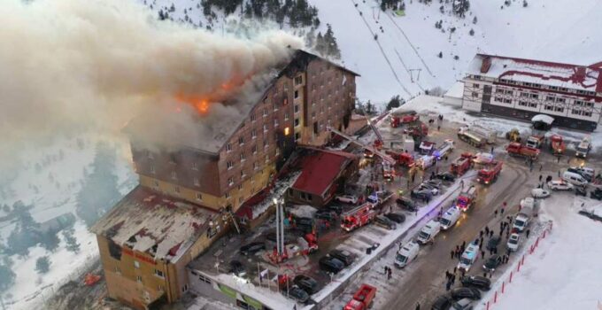 Turkey Arrests Nine in Connection with Fatal Ski Resort Fire That Claimed 76 Lives