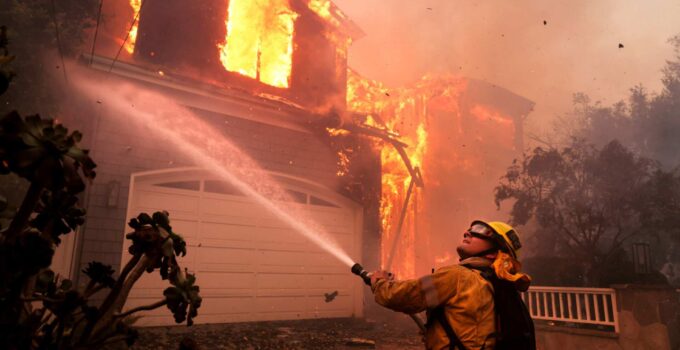 Wildfires Claim 10 Lives and Devastate Over 10,000 Structures