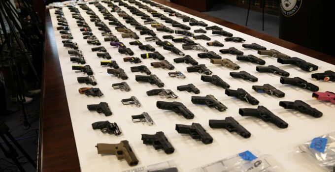 NYC Mayor Celebrates Milestone: 20,000 Illegal Guns Confiscated by Police Over the Last Three Years