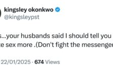 Clergyman Kingsley Okonkwo Encourages Married Women to Take the Initiative in Intimacy with Their Husbands