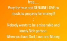 Value Genuine Love as Much as Wealth: No One Wants to Be a Lonely Millionaire - Judy Austin