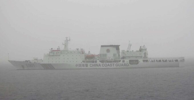 Philippines Claims China's 'Monster' Ship is Intent on Intimidation