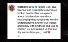 'The Bachelor' Stars Matt James and Rachael Kirkconnell End Their Relationship After Four Years